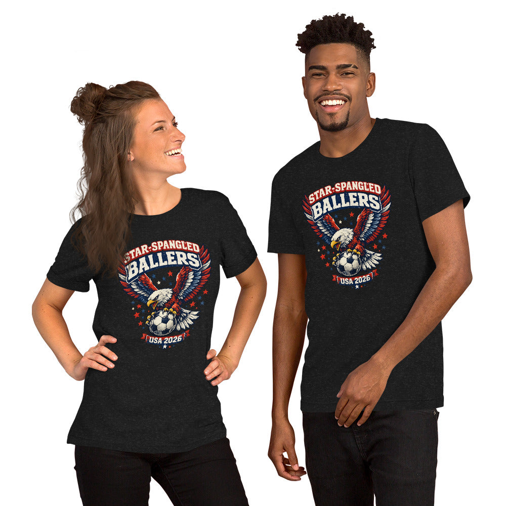 Star-Spangled Ballers – USA World Cup 2026 Tee