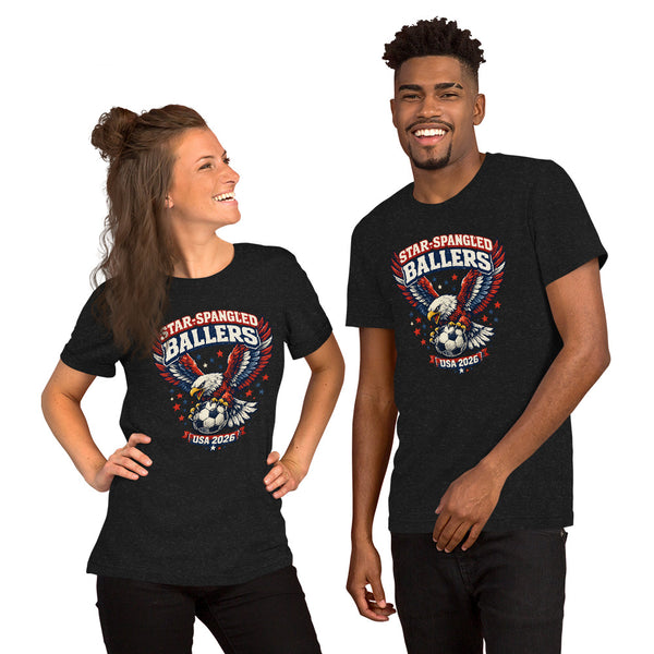 Star-Spangled Ballers – USA World Cup 2026 Tee