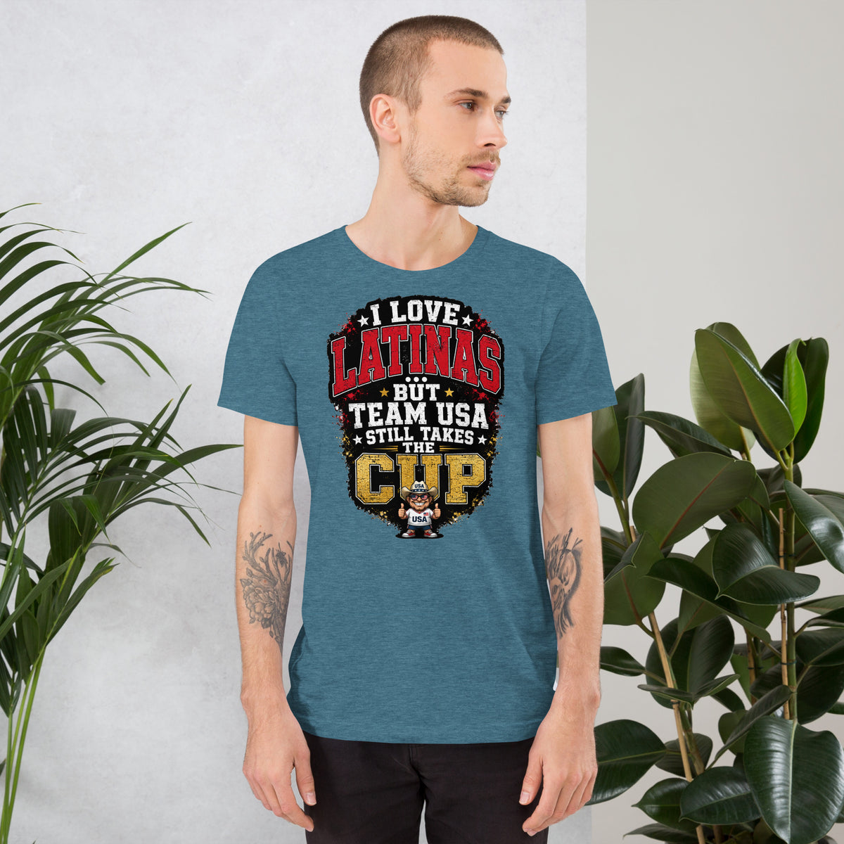I Love Latinas But Team USA Still Takes The Cup – World Cup 2026 Tee