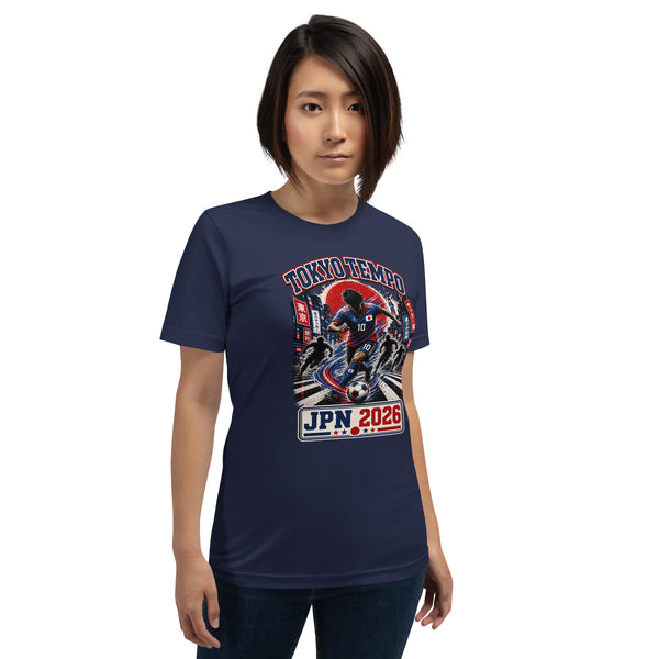 First to Qualify – Samurai Blue World Cup 2026 Tee