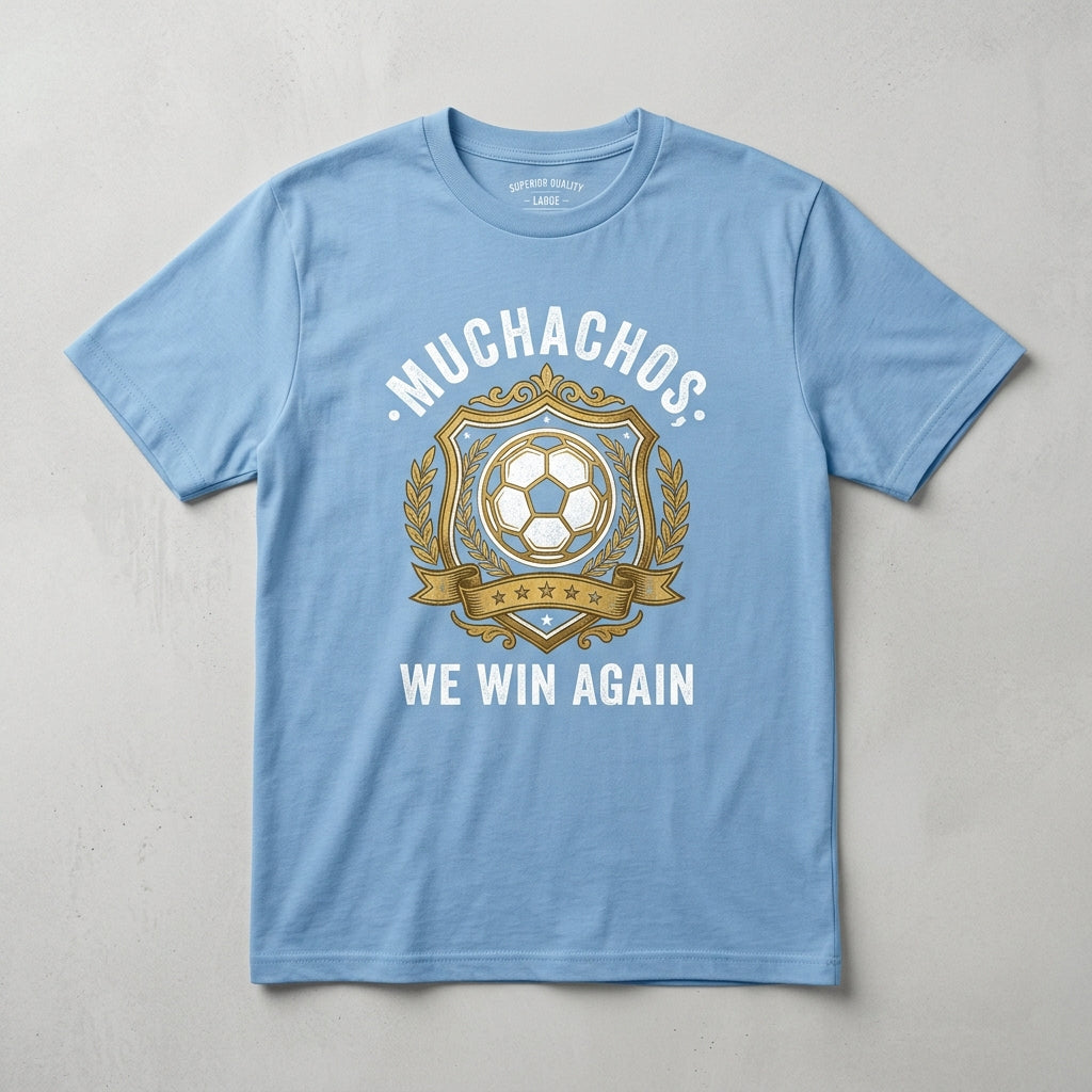 Muchachos We Win Again Tee